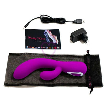 Vibrazione doppia di lusso con 10 modalità e stimolazione G-spot